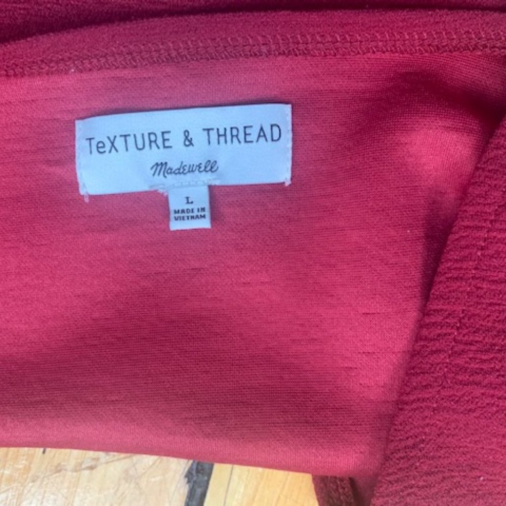 Madewell Texture & Thread Wrap Top - image 5